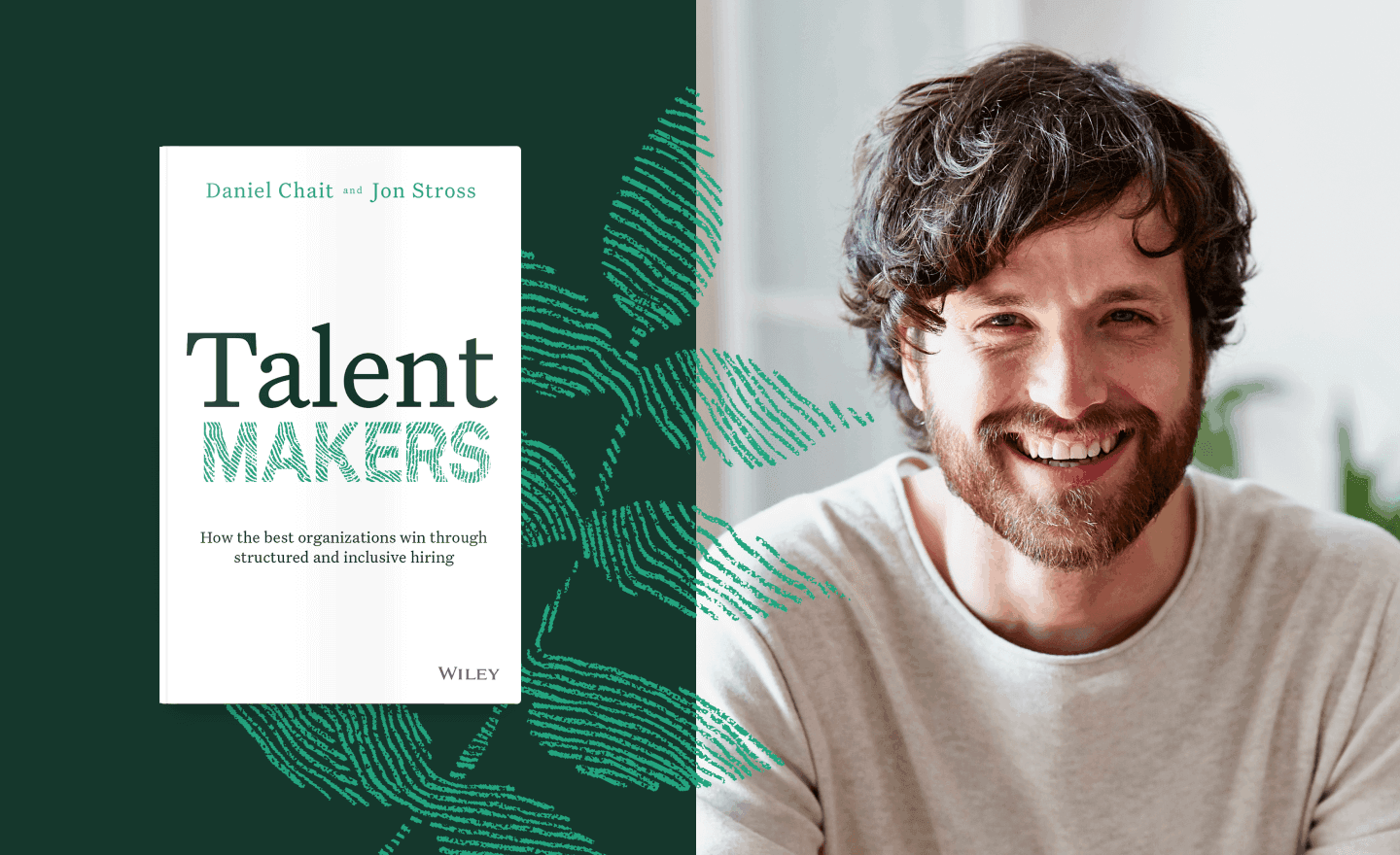 Talent Makers book cover with portraits of people